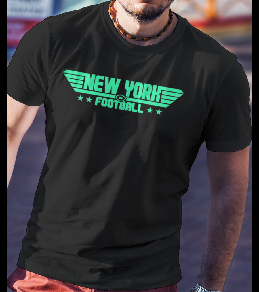 New York Football Top Gun Wings T-Shirt