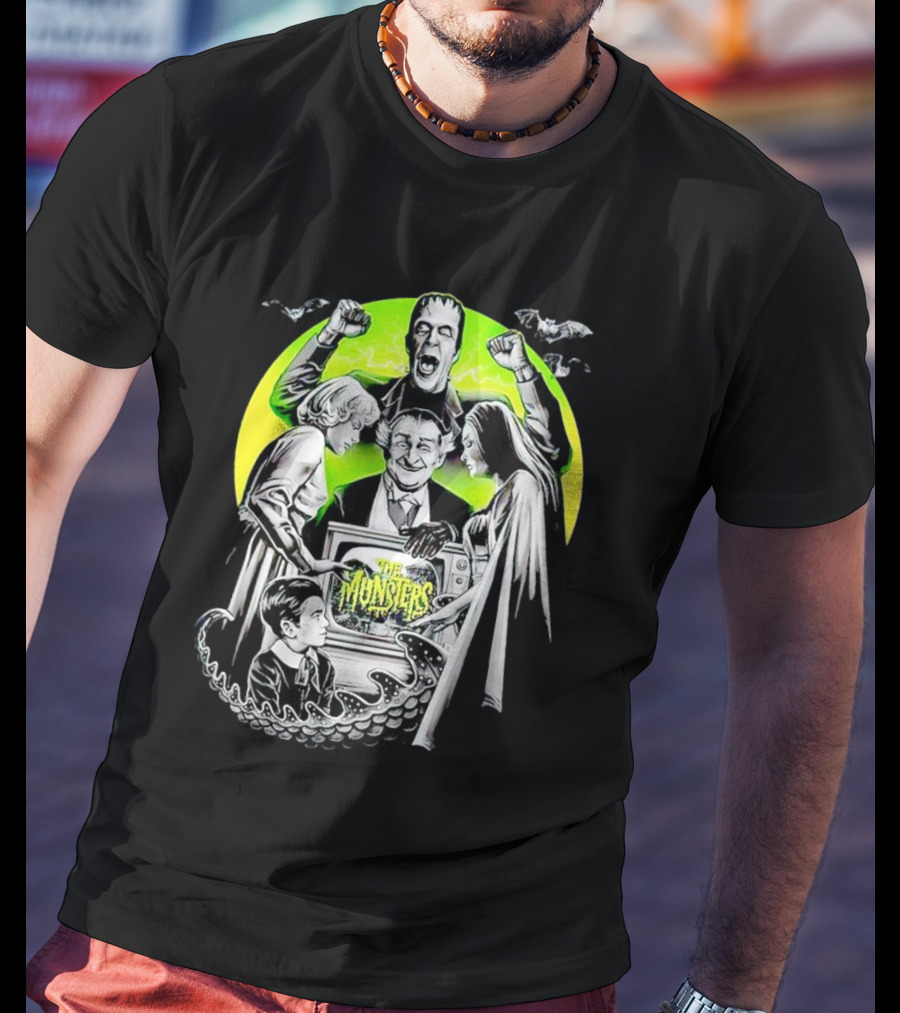 The Munsters Classic Vintage Horror Family T-Shirt