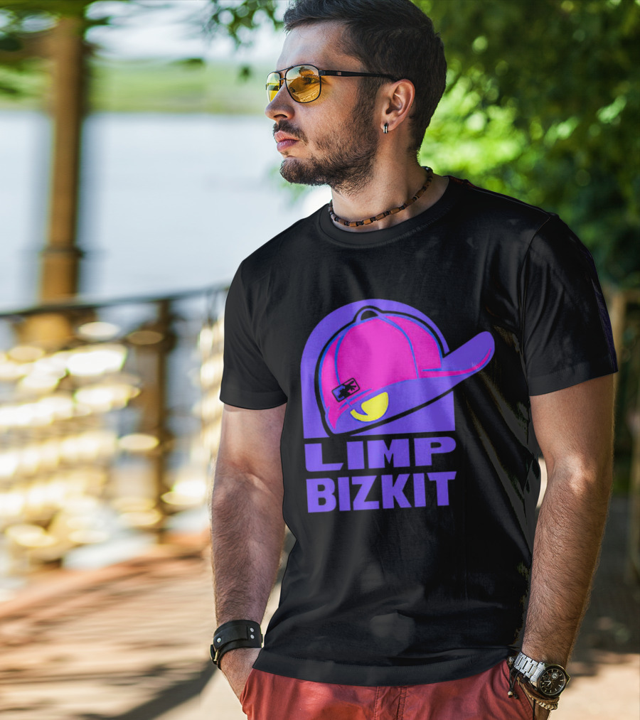 Limp Bizkit Taco Bell Logo Hat T-Shirt