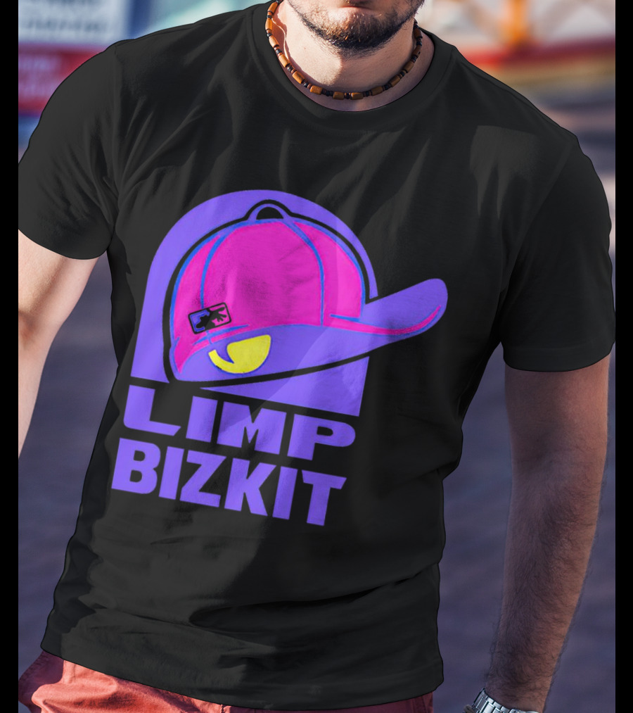Limp Bizkit Taco Bell Logo Hat T-Shirt