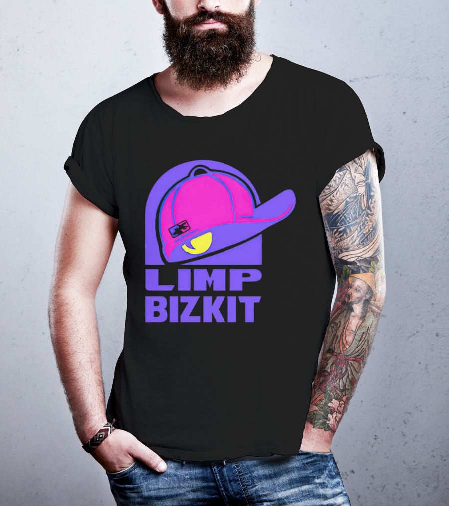 Limp Bizkit Taco Bell Logo Hat T-Shirt