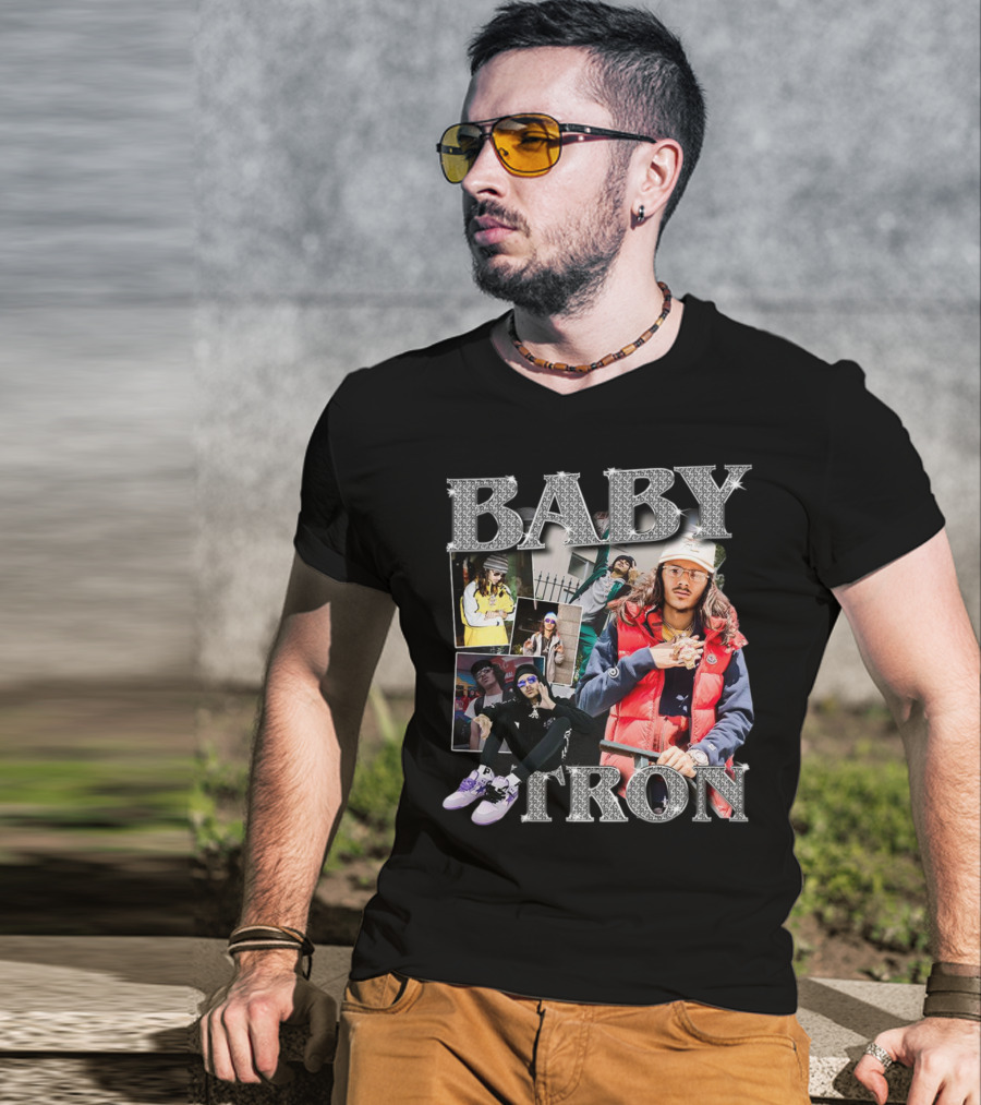 Babytron Hip Hop Style Collage Pullover Aesthetic T-Shirt