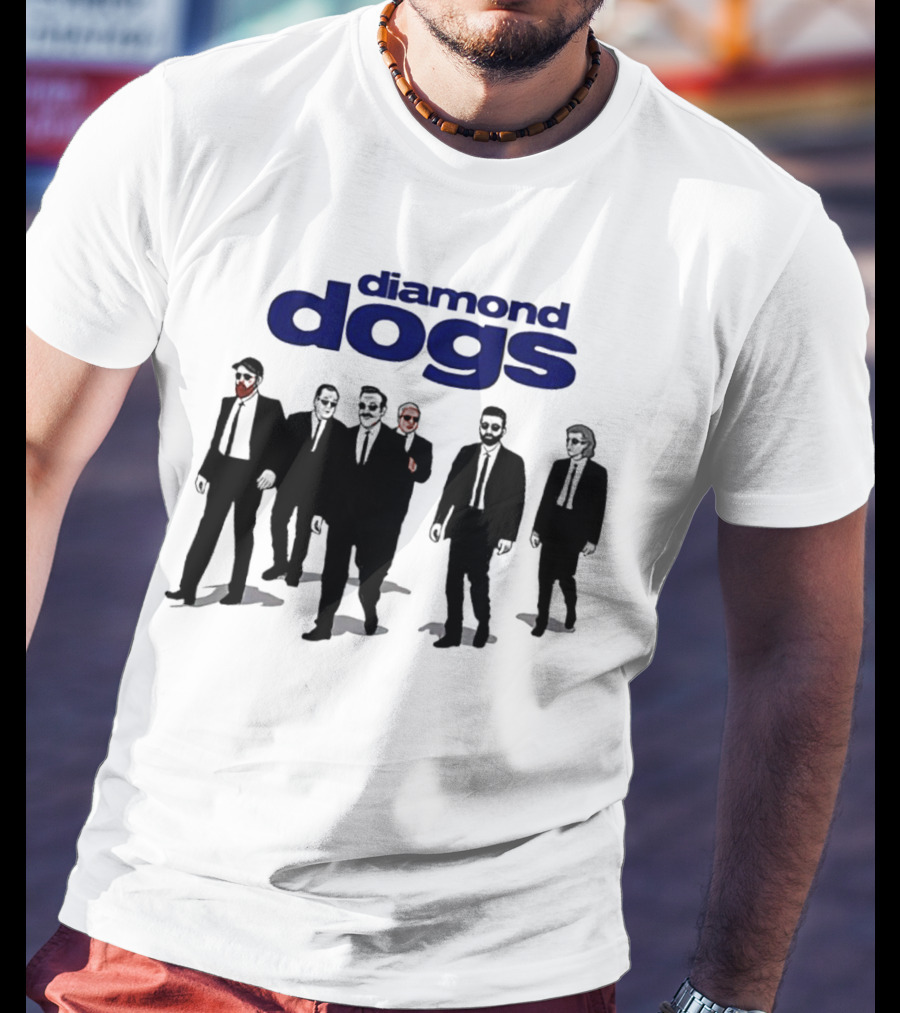 Ted Lasso Diamond Dogs Reservoir Dogs T-Shirt