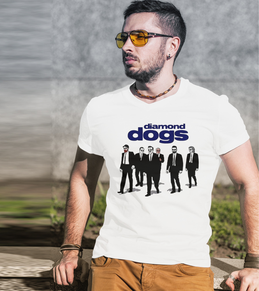 Ted Lasso Diamond Dogs Reservoir Dogs T-Shirt
