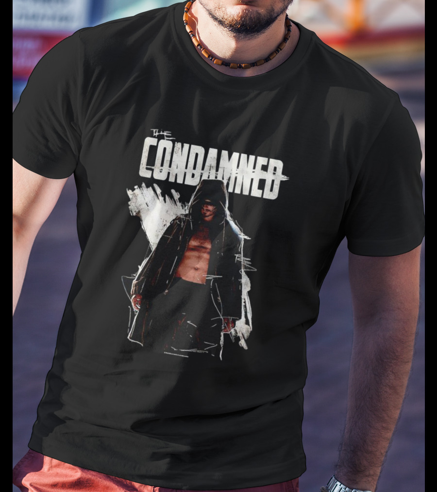 The Condamned Heels Featuring Hooded Figure T-Shirt