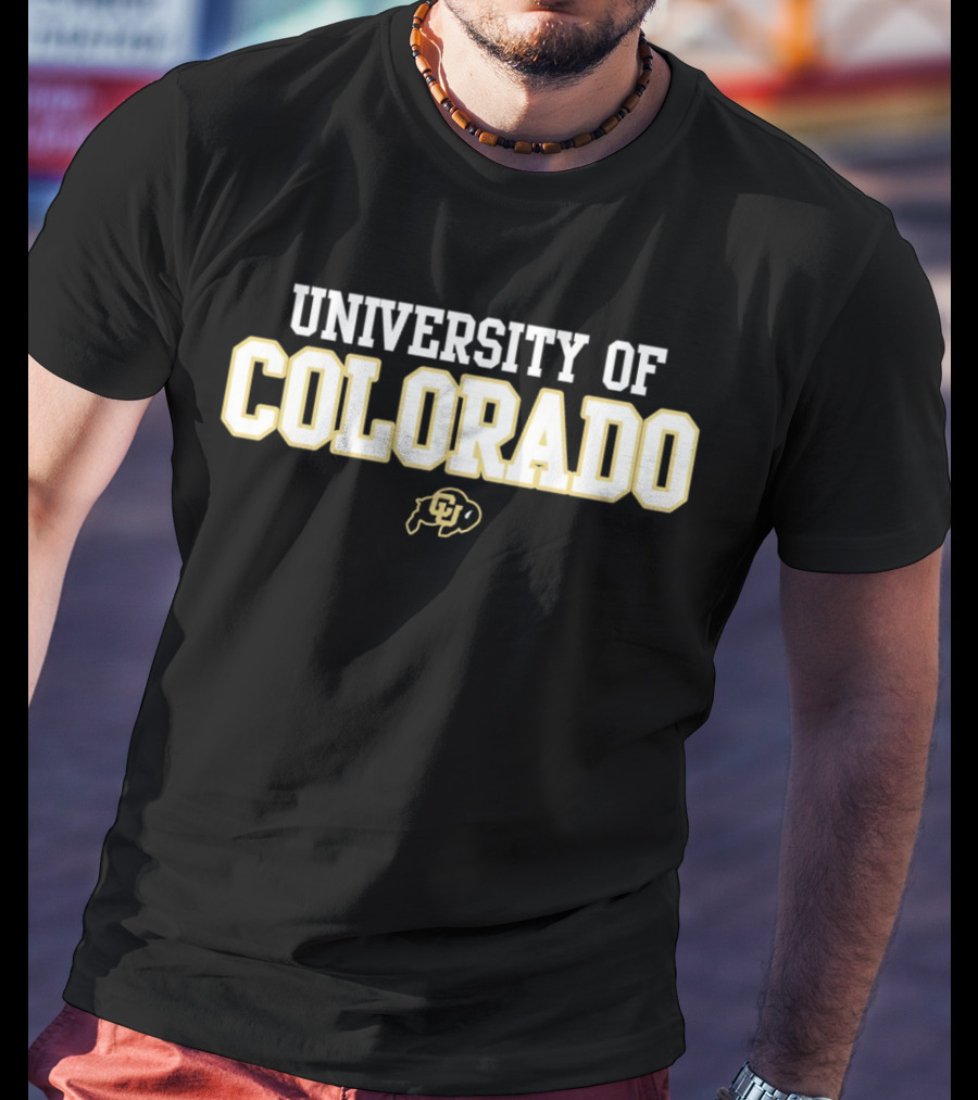 University Of Colorado Buffaloes Football CU T-Shirt