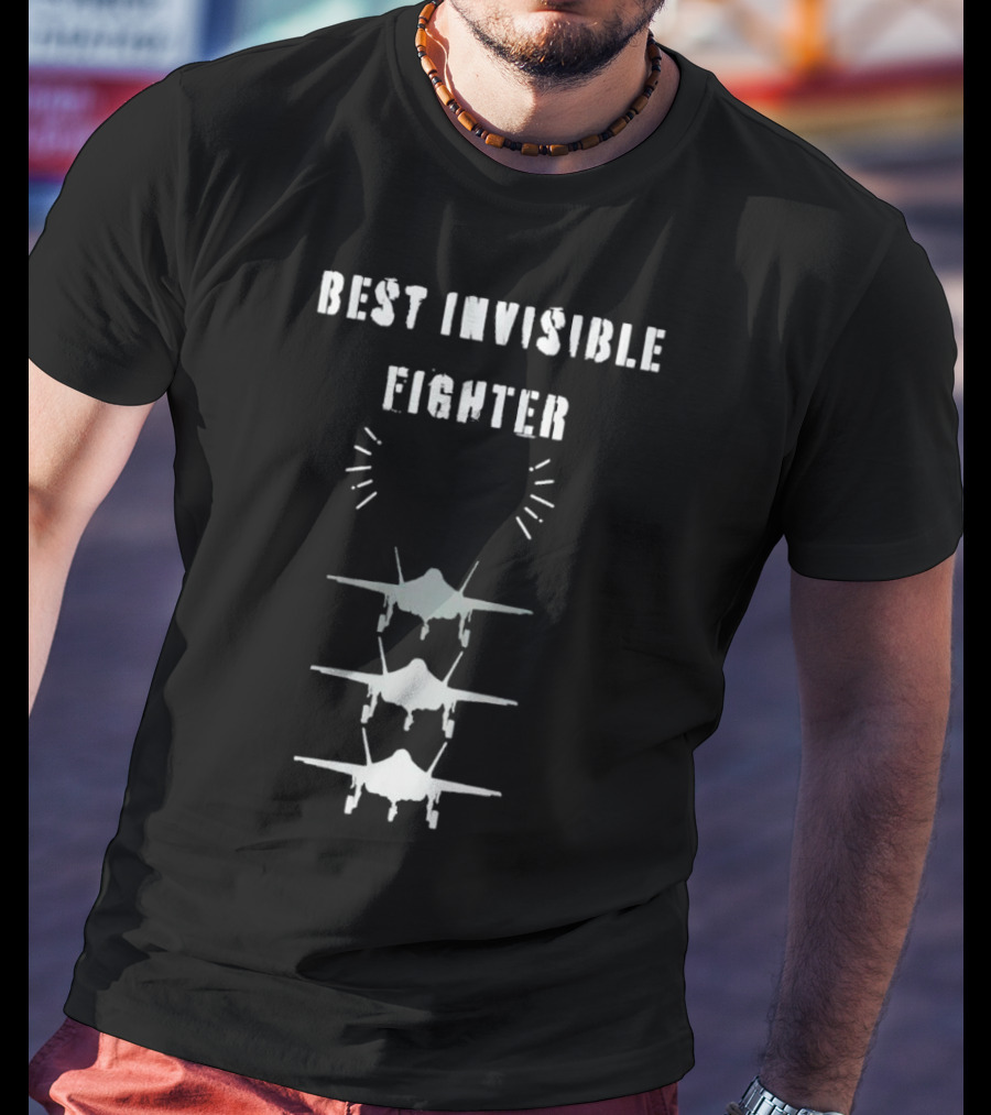 Best Invisible Fighter Jet Trio T-Shirt