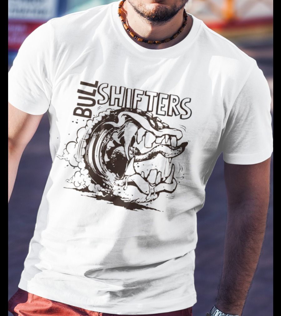 BULL SHIFTERS Aggressive Roaring Engine Power T-Shirt