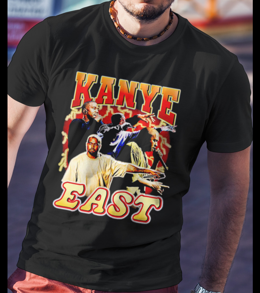 Kanye East Vintage Concert Collage T-Shirt
