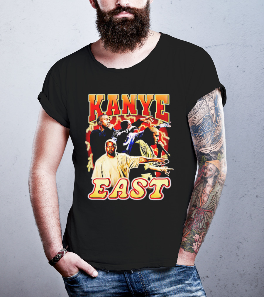 Kanye East Vintage Concert Collage T-Shirt