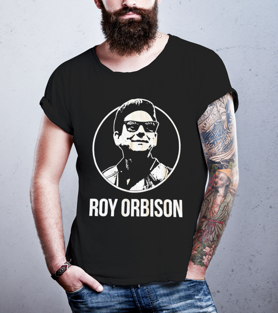 Roy Orbison Iconic Circle Sunglasses T-Shirt