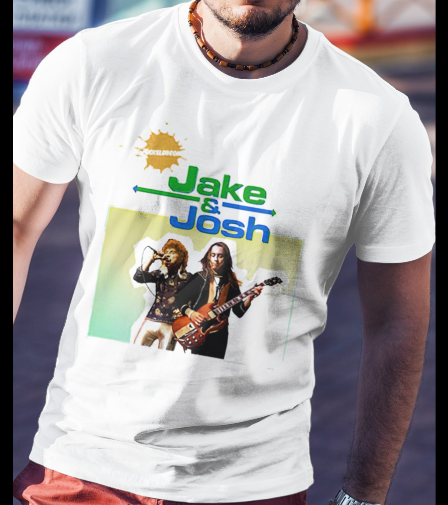 Nickelodeon Jake And Josh Rock Music Duo T-Shirt