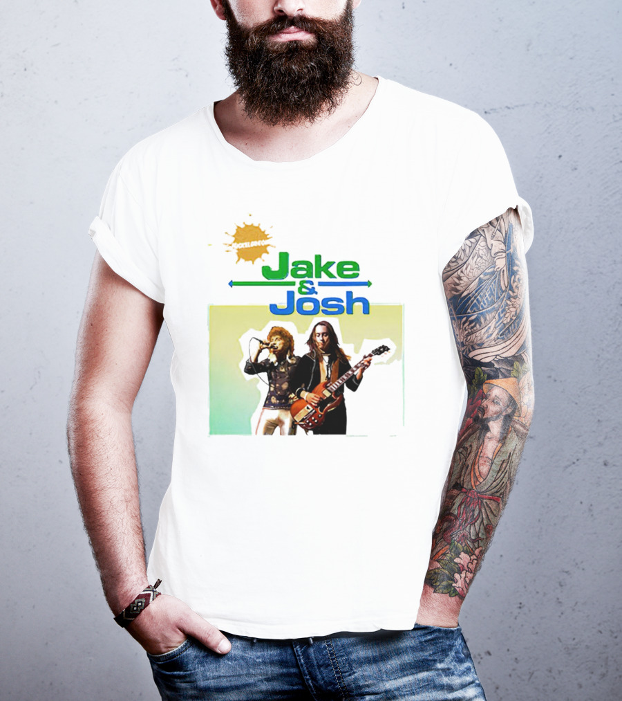Nickelodeon Jake And Josh Rock Music Duo T-Shirt