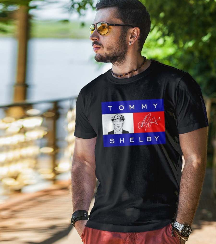 Tommy Shelby Peaky Blinders Signature Iconic T-Shirt