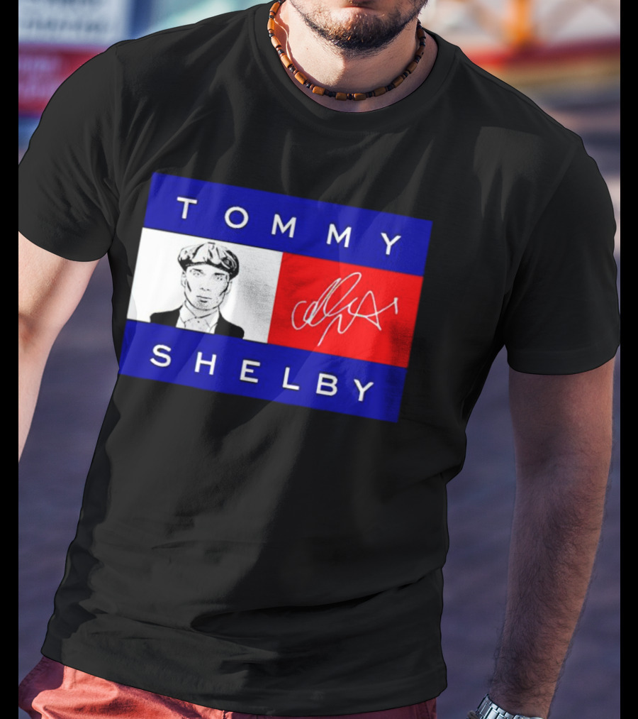 Tommy Shelby Peaky Blinders Signature Iconic T-Shirt