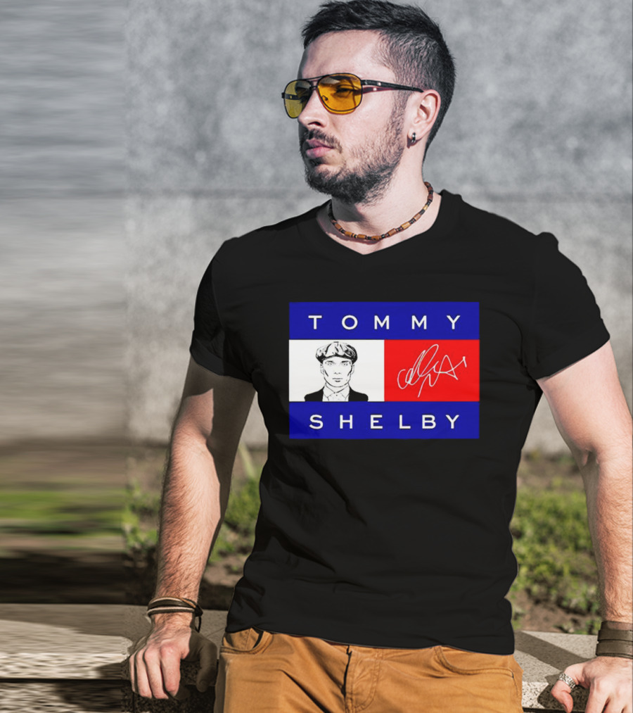 Tommy Shelby Peaky Blinders Signature Iconic T-Shirt