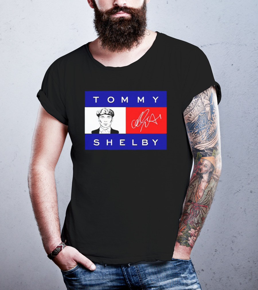Tommy Shelby Peaky Blinders Signature Iconic T-Shirt