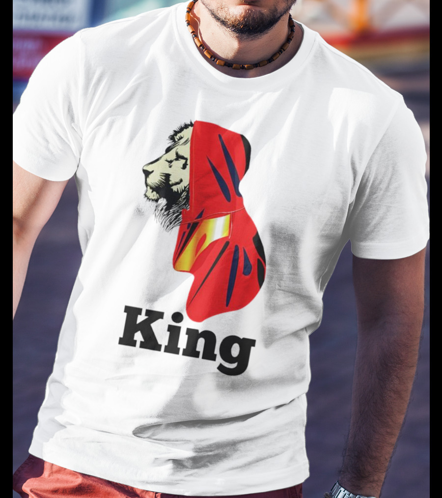 Jordan Travis King Lion In T-Shirt