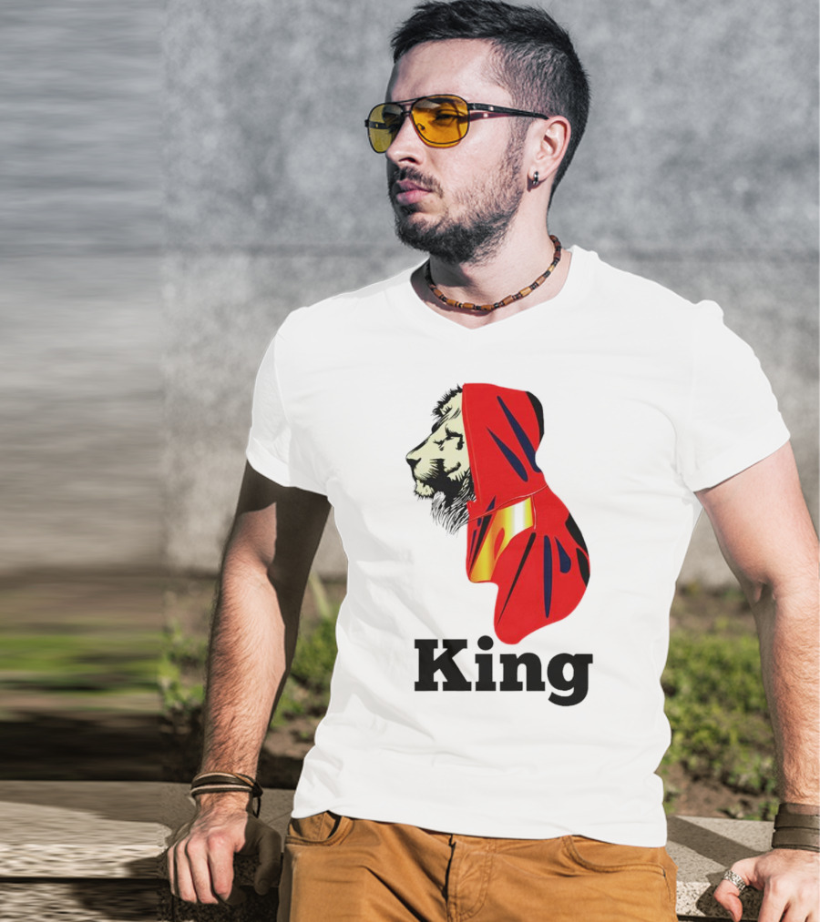 Jordan Travis King Lion In T-Shirt