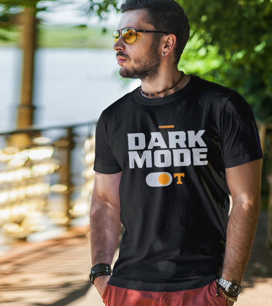 Tennessee Volunteers Dark Mode T With Switch T-Shirt