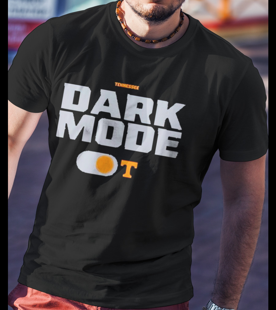 Tennessee Volunteers Dark Mode T With Switch T-Shirt