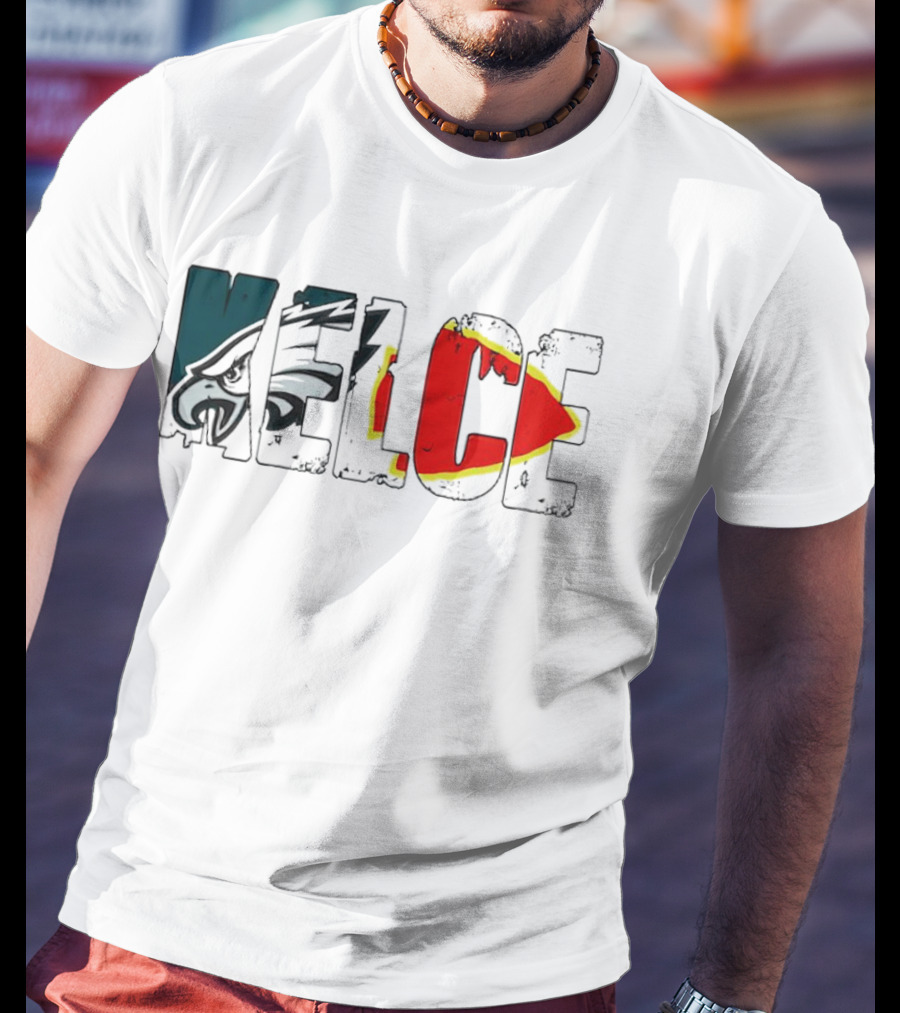 Kelce Philadelphia Eagles Kansas City Chiefs T-Shirt