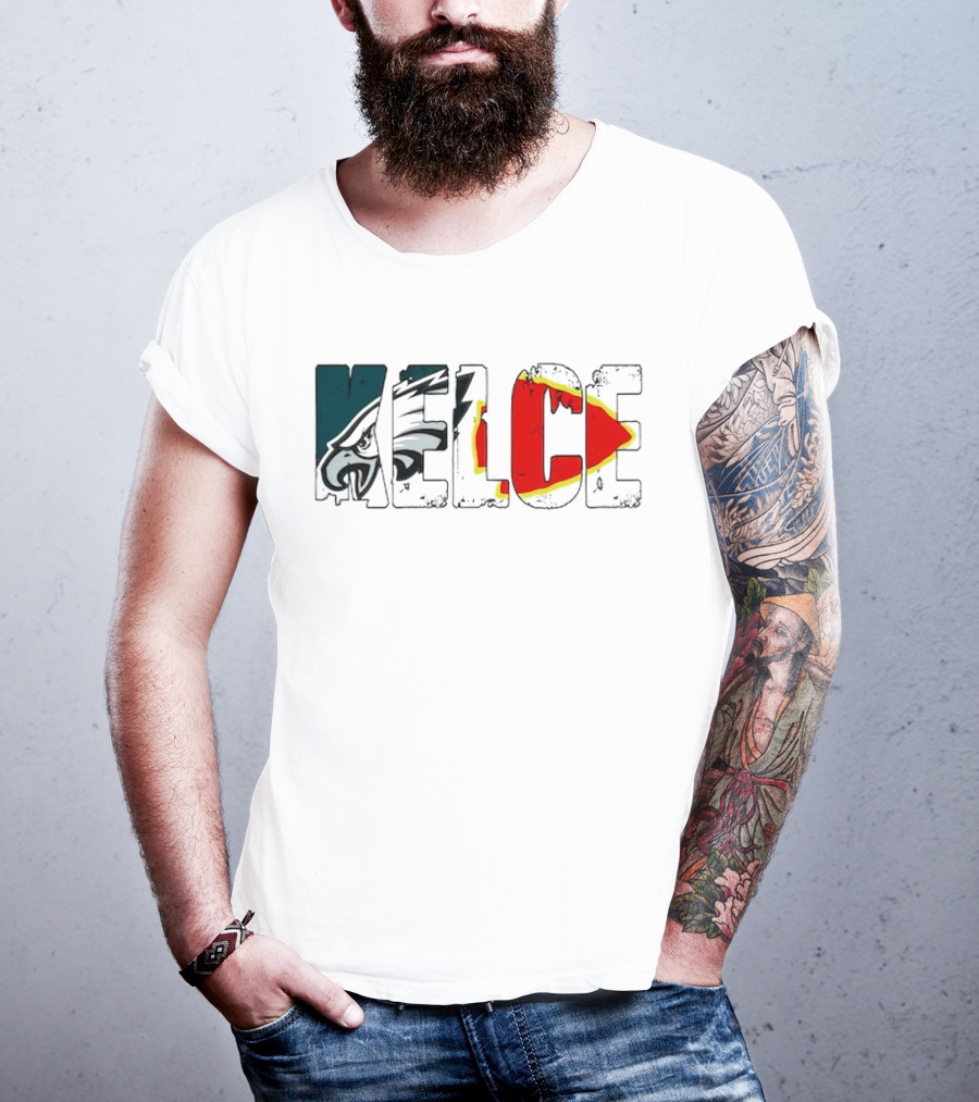 Kelce Philadelphia Eagles Kansas City Chiefs T-Shirt