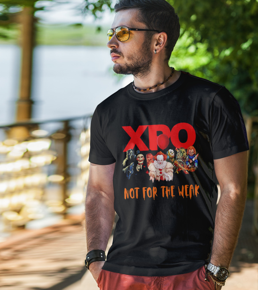 XPO Horror Icons Not For The Weak T-Shirt