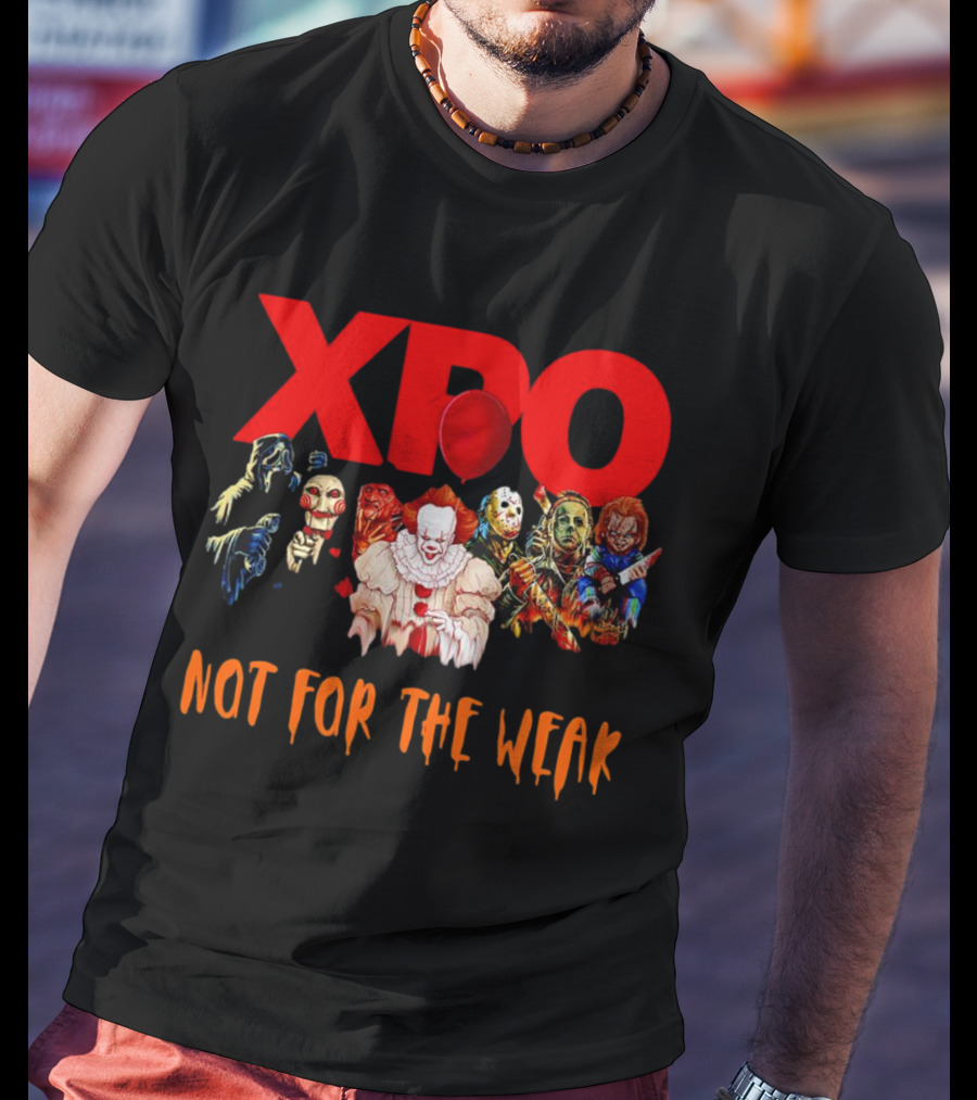 XPO Horror Icons Not For The Weak T-Shirt