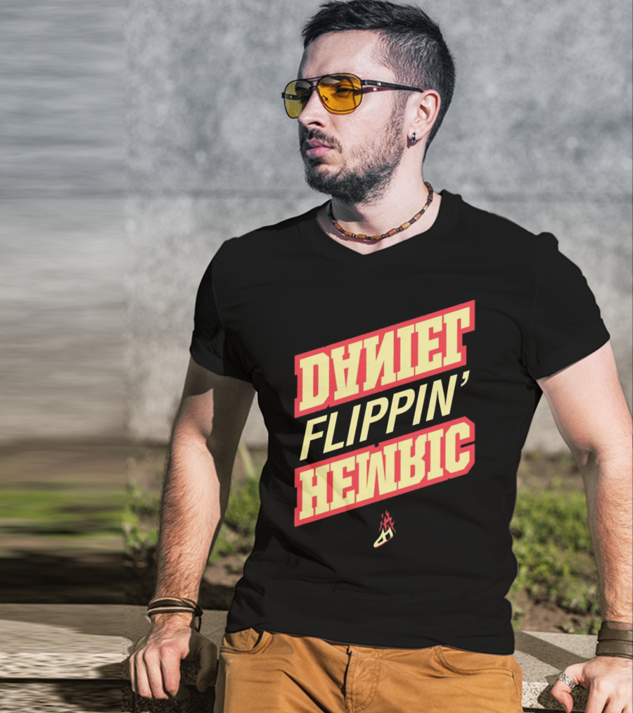Daniel Hemric Flippin' Hemric Racing Flame T-Shirt