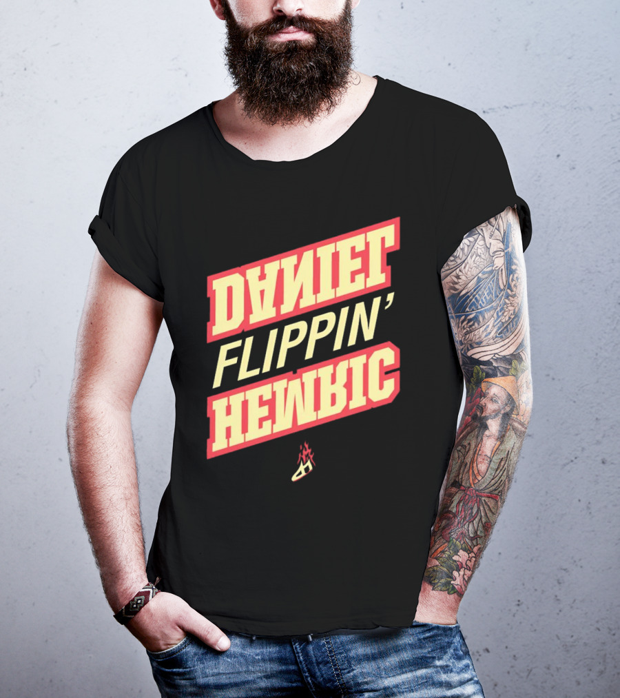 Daniel Hemric Flippin' Hemric Racing Flame T-Shirt