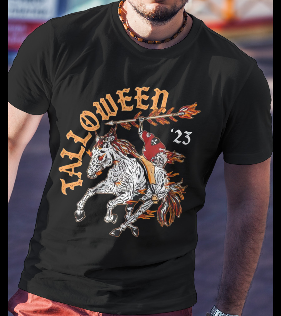 Florida State Seminoles Halloween 23 Flaming Spear Rider T-Shirt
