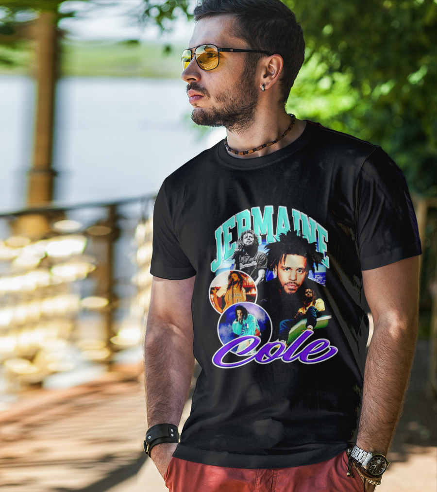 Jermaine Cole Vintage Collage T-Shirt