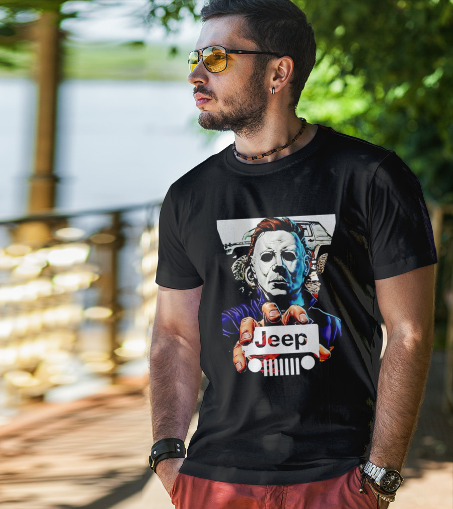 Michael Myers Jeep Iconic Crossover T-Shirt