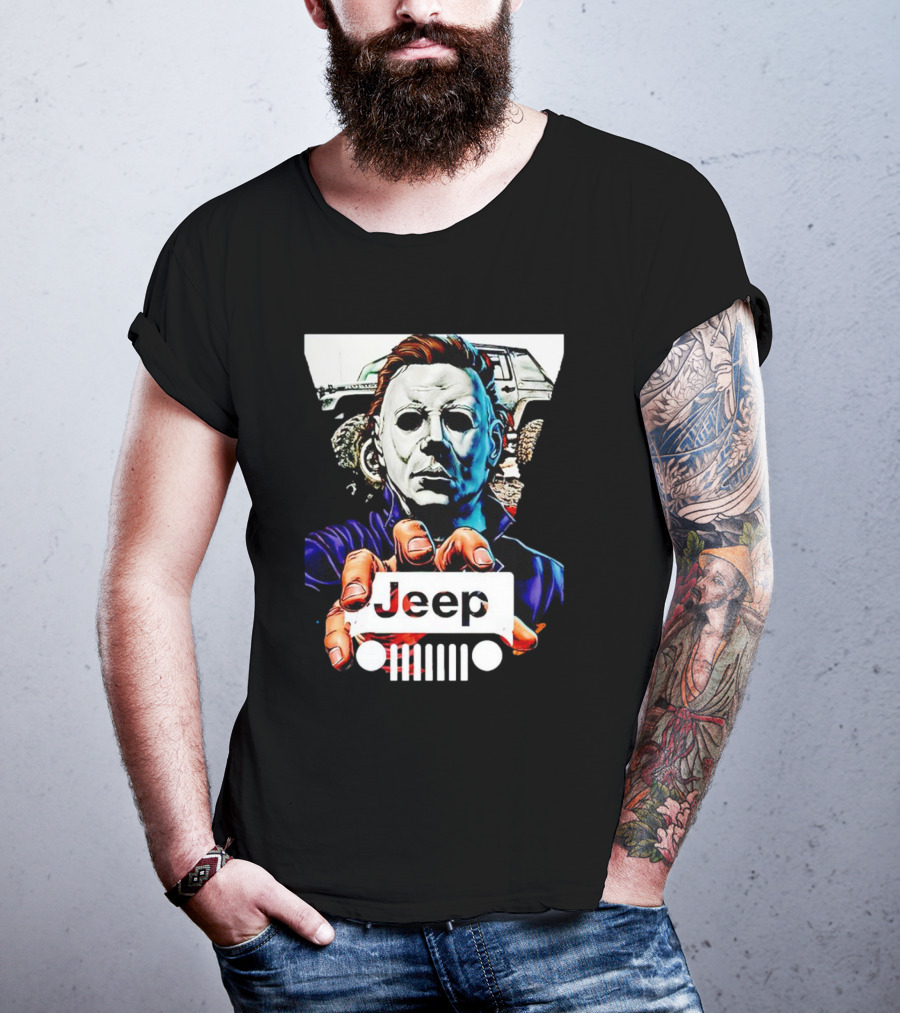 Michael Myers Jeep Iconic Crossover T-Shirt