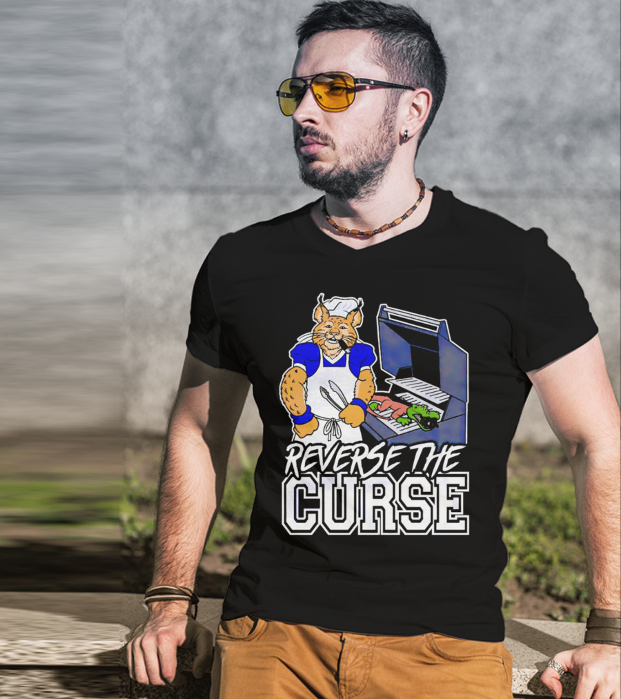 Reverse The Curse Kentucky Wildcats Florida Gators Barbecue Grill Rivalry T-Shirt