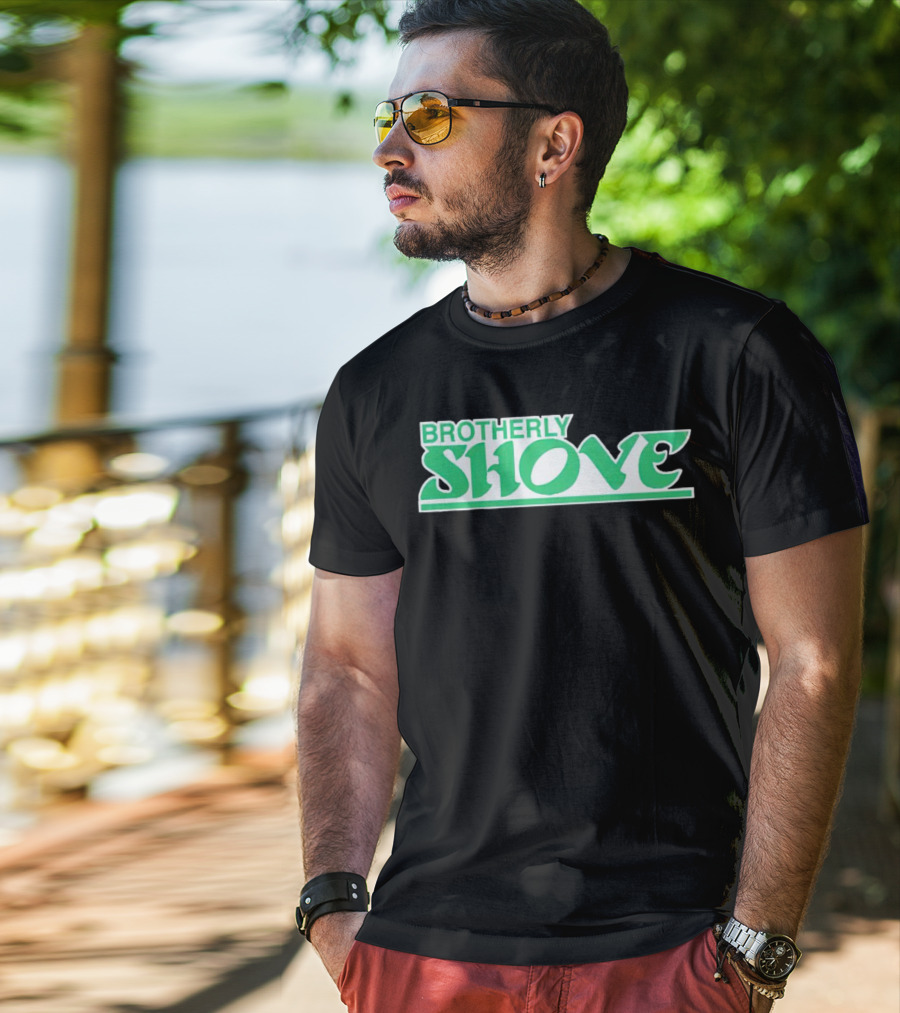 Brotherly Shove Philadelphia Eagles T-Shirt
