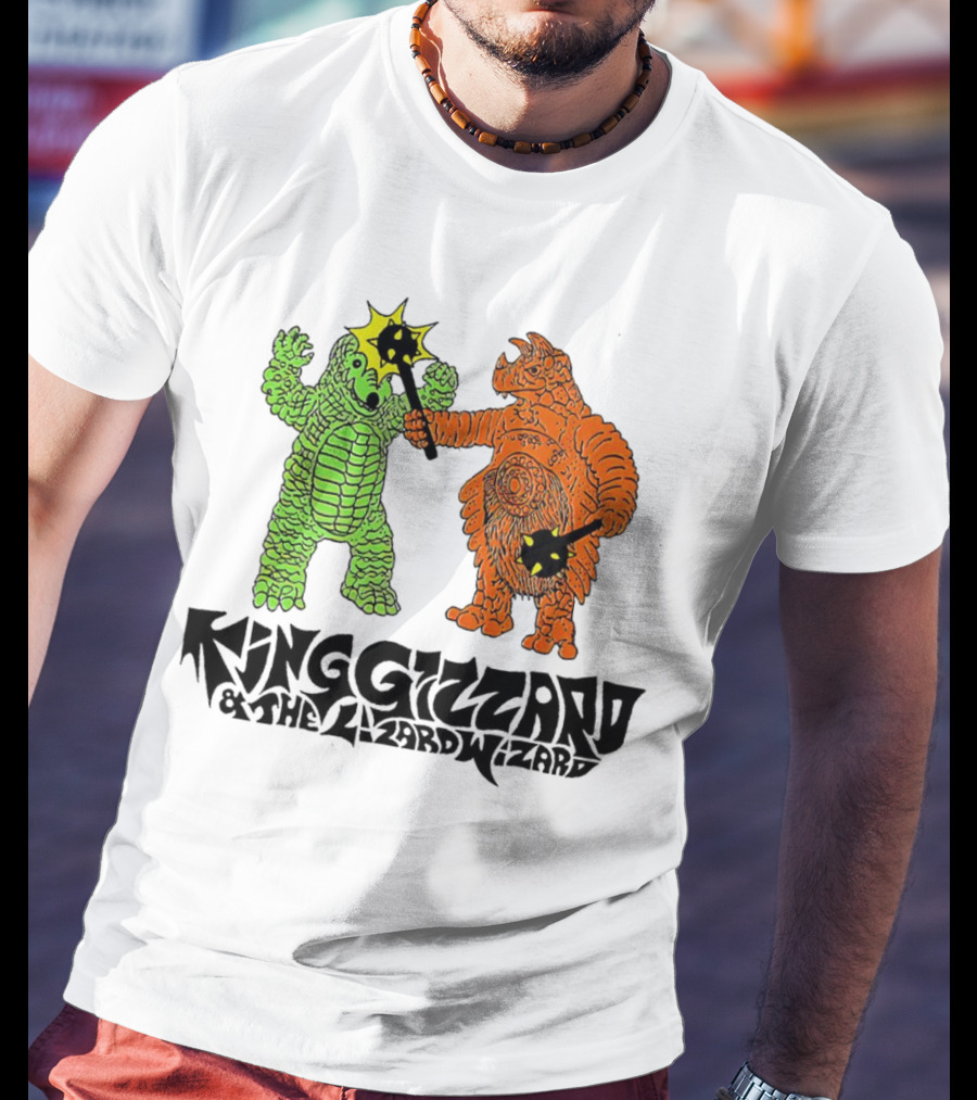 King Gizzard And The Lizard Wizard Monstrous Duel T-Shirt