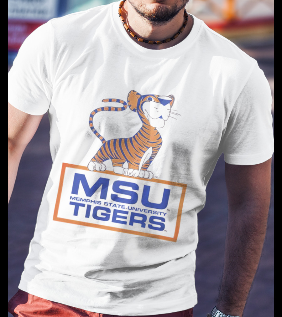 MSU Tigers Memphis State University Tiger T-Shirt