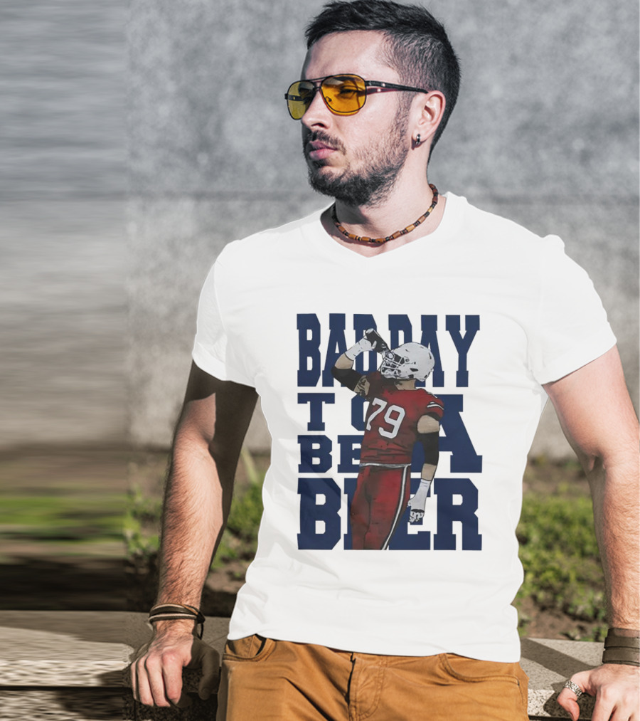 Spencer Brown Buffalo Bills 79 Bad Day To Be A Beer T-Shirt
