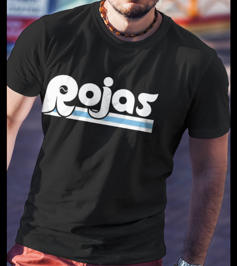 Rojas Retro Style Philadelphia Phillies Johan Rojas T-Shirt