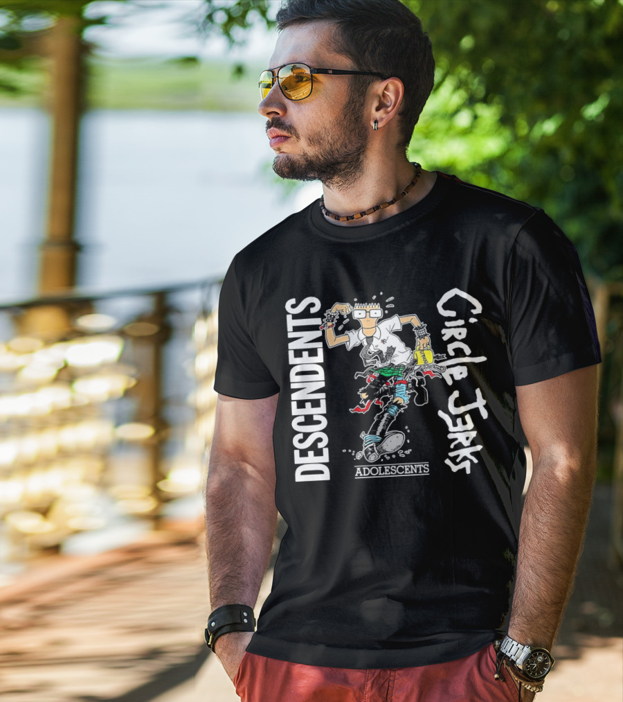 Descendents Circle Jerks Adolescents Tour T-Shirt