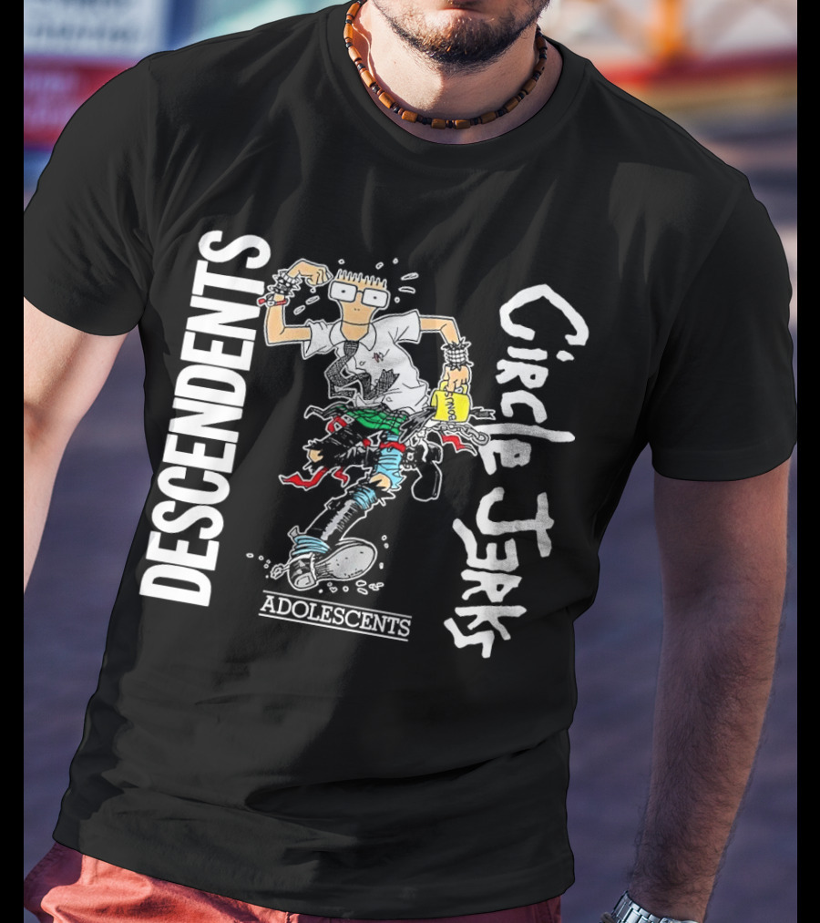 Descendents Circle Jerks Adolescents Tour T-Shirt