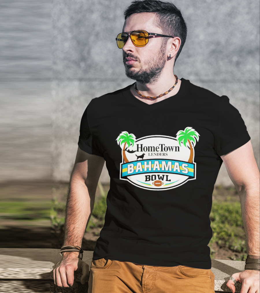 HomeTown Lenders Bahamas Bowl Palms Football T-Shirt