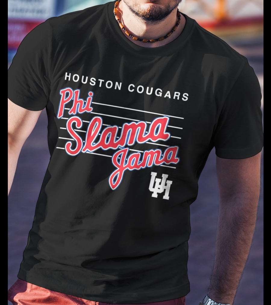 Houston Cougars Phi Slama Jama UH T-Shirt