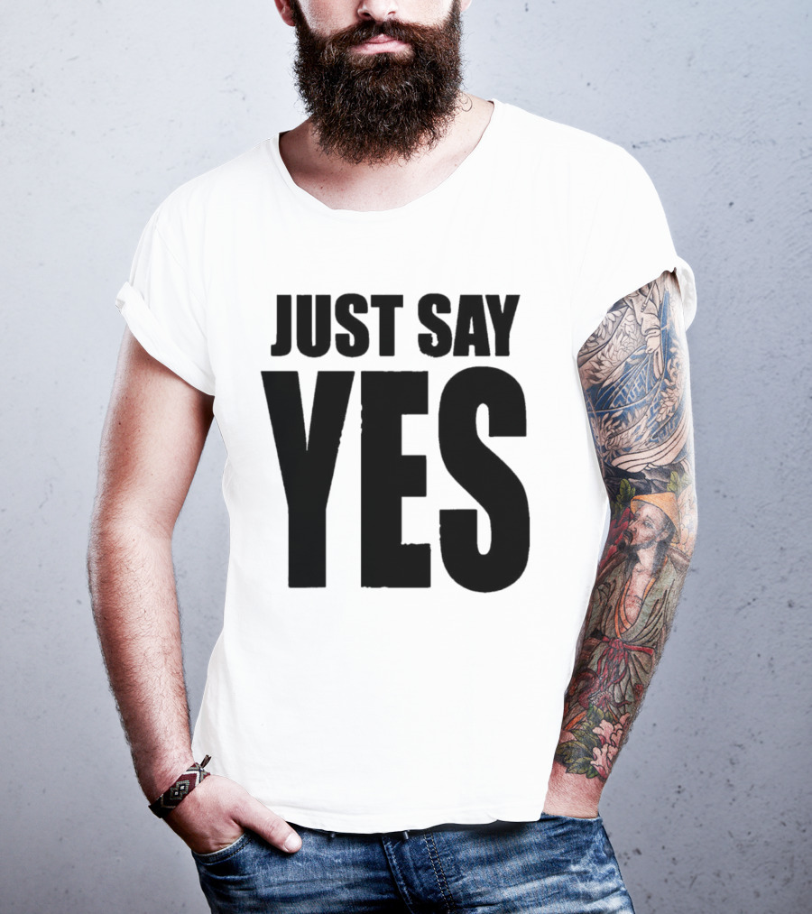 Daniel Bryan Just Say Yes Wrestling Catchphrase T-Shirt