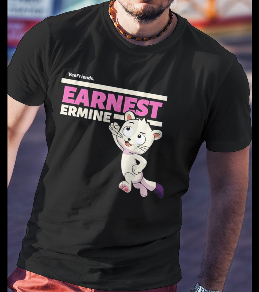 VeeFriends Earnest Ermine Character T-Shirt