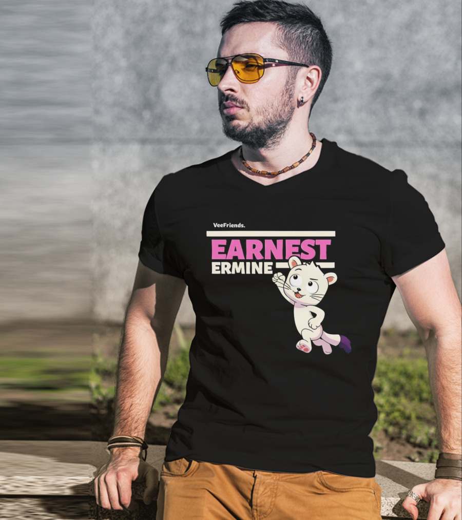 VeeFriends Earnest Ermine Character T-Shirt