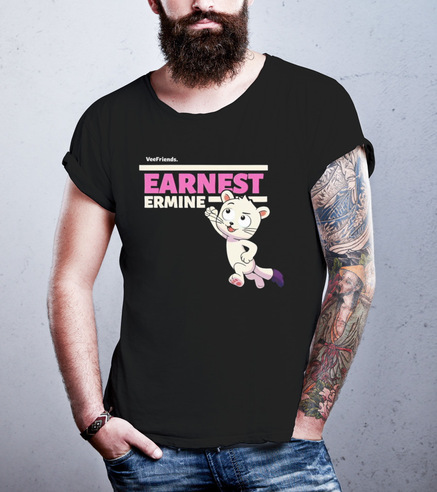 VeeFriends Earnest Ermine Character T-Shirt