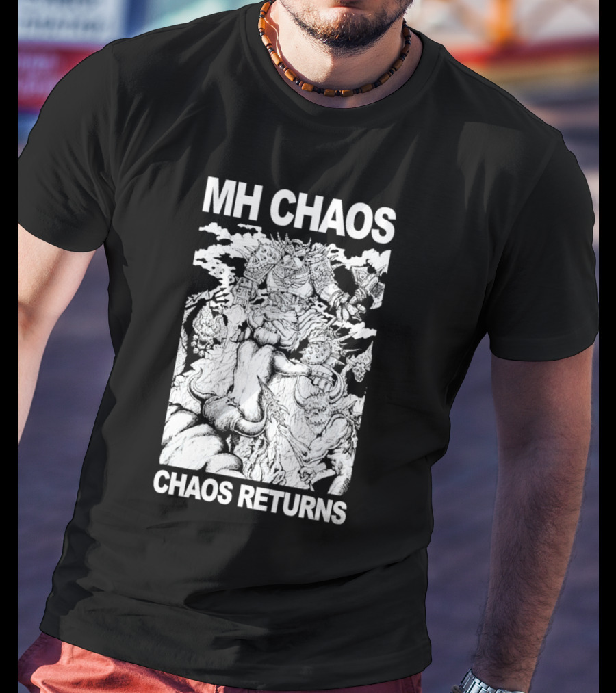 MH Chaos Chaos Returns Fantasy Illustrated Adventure T-Shirt